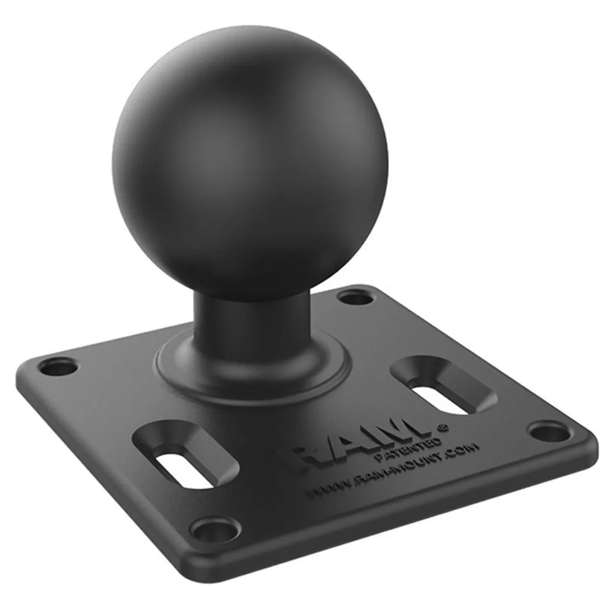 Zebra 3PTY-RAM-D-2461U RAM 75x75 mm VESA lemez gömbfejjel fekete #1