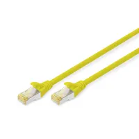 Assmann DK-1644-A-100Y CAT 6A S-FTP patchkábel LSOH CU 10 m sárga RJ-45