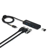 Startech.com H5C4A-USB-HUB-2 4-port USB-C hub kompakt USB-tápellátású