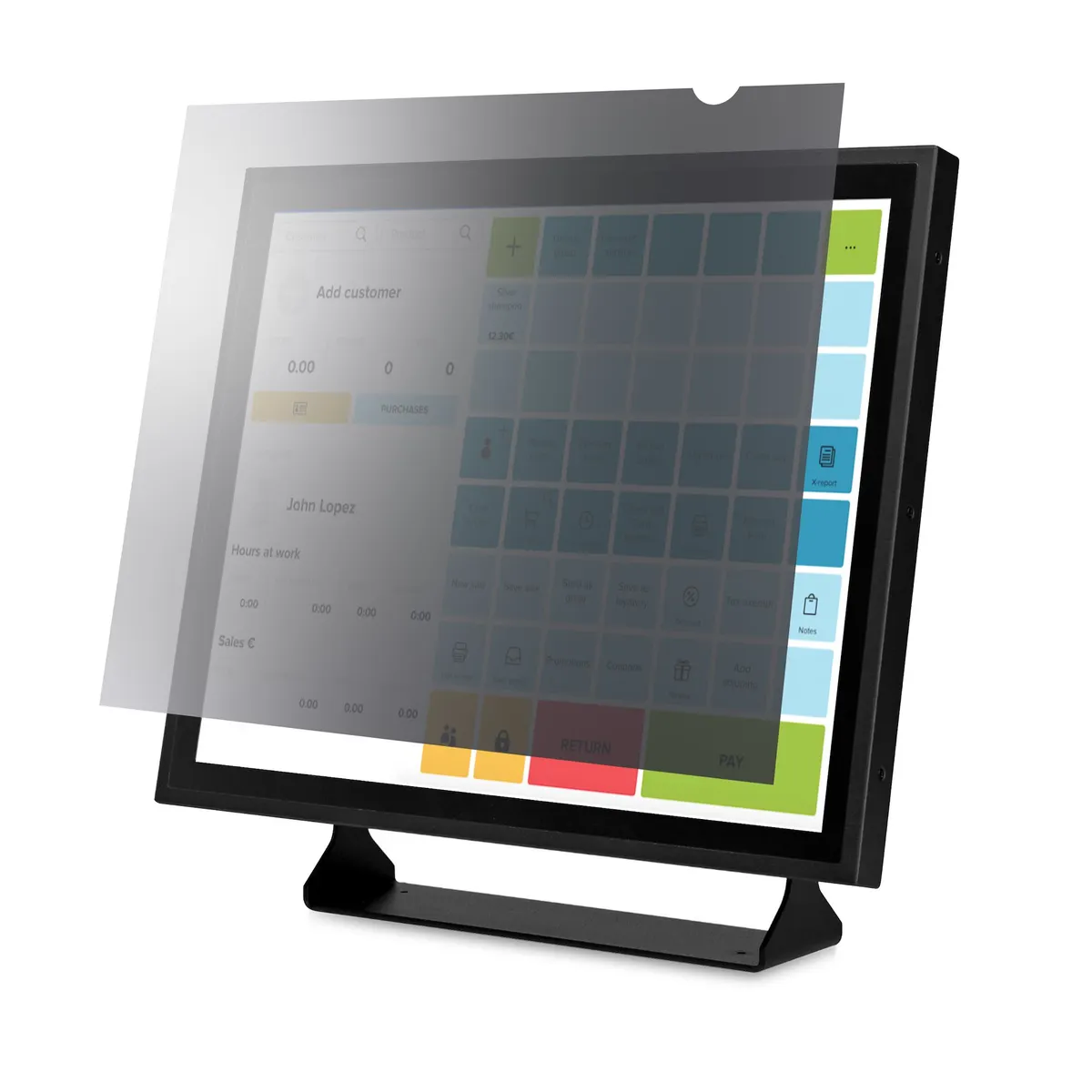 StarTech.com 1754-PRIVACY-SCREEN monitor betekintésvédelmi fólia 17" 5:4 keret nélküli matt 60% fényáteresztés 30 fok #1