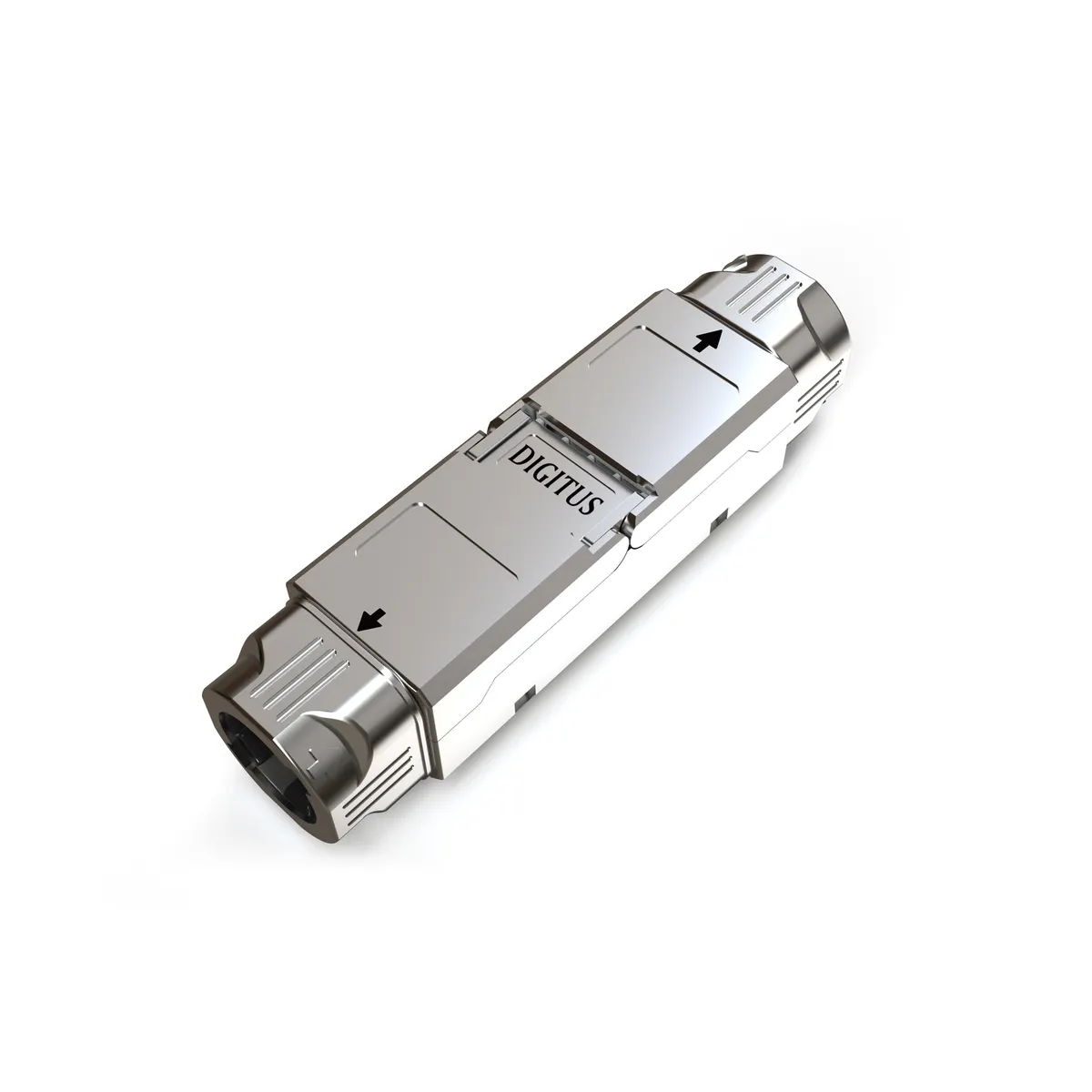 Assmann DN-93912 Cat6a csatlakozó modul, anyag: nikkel, cink; szín: rozsdamentes acél; méretek: 72,8 mm, 11,7 mm, 14,5 mm #1