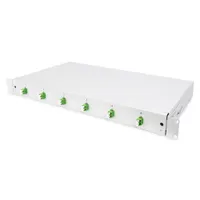 Assmann DN-96330/9APC Kábelkezelő panel 1U 6x LC OS2 APC