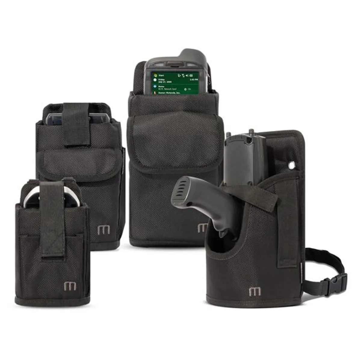 Mobilis 031001 Refuge holster HHD S front pocket stylus holder strap-belt szín: fekete #1
