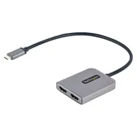 Startech.com MST14CD122HD USB-C duális HDMI MST hub 4K többmonitoros adapter