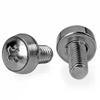 Startech.com CABSCREWSM62 M6 x 12mm csavarok rozsdamentes acél 100 db