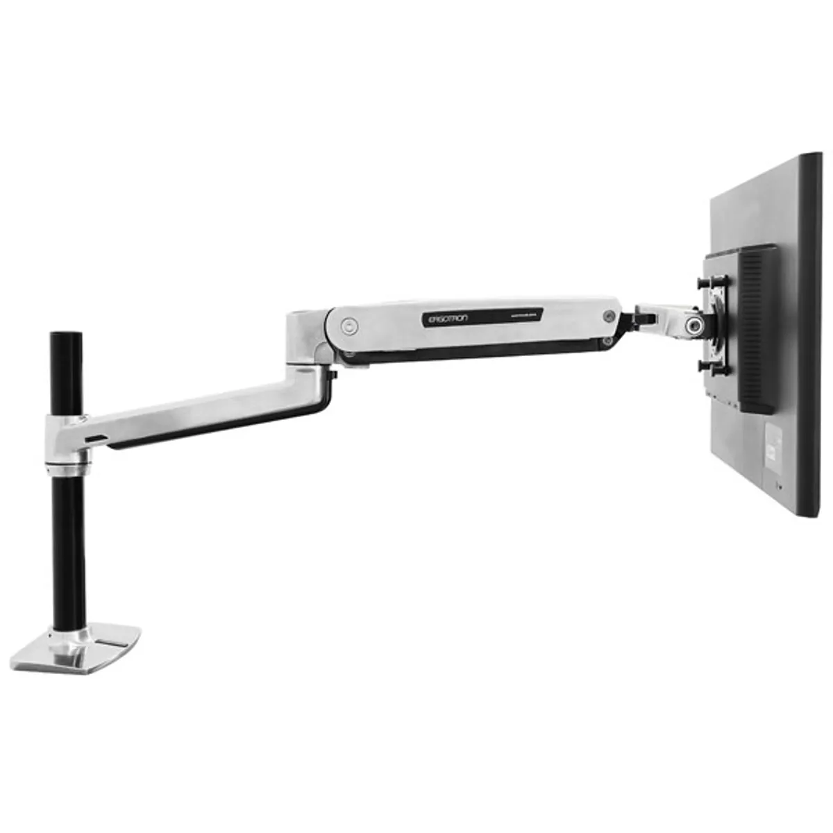 Ergotron 45-360-026 LX Sit-Stand asztali monitortartó kar 11,3 kg teherbírás, VESA 75x75-100x100 mm, billenési szög -5°-70° #1