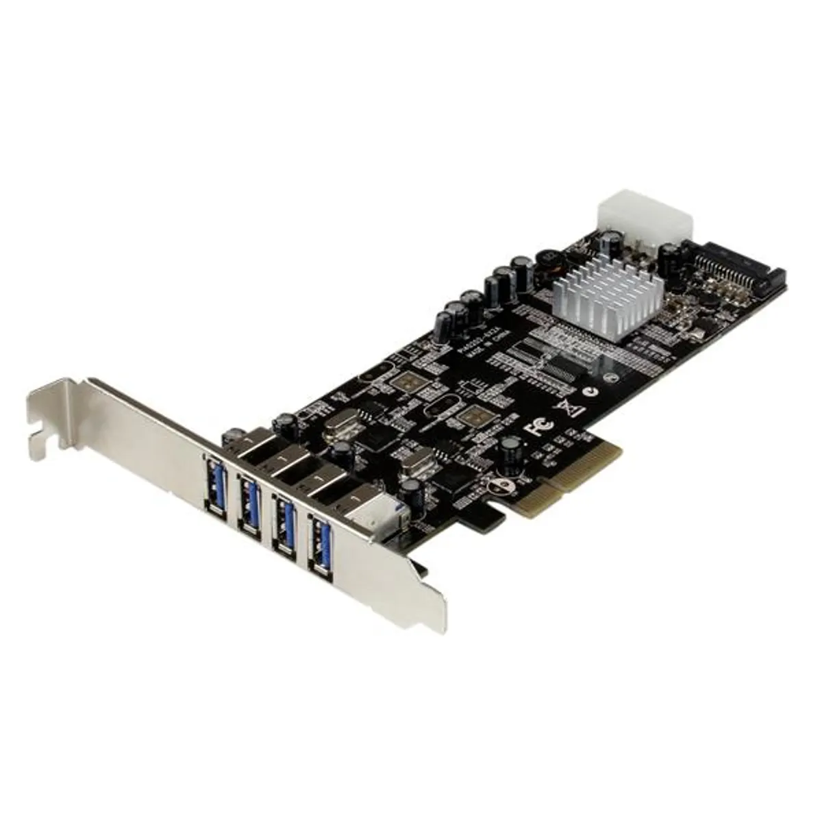 Startech.com PEXUSB3S42V 4-portos PCIe USB 3.0 bővítő kártya μPD720202 #1