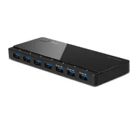 TP-Link UH700 7 portos USB 3.0 hub 5 Gbps USB-A 3.2 Gen1 1 m kábel 12 V 2,5 A tápegység