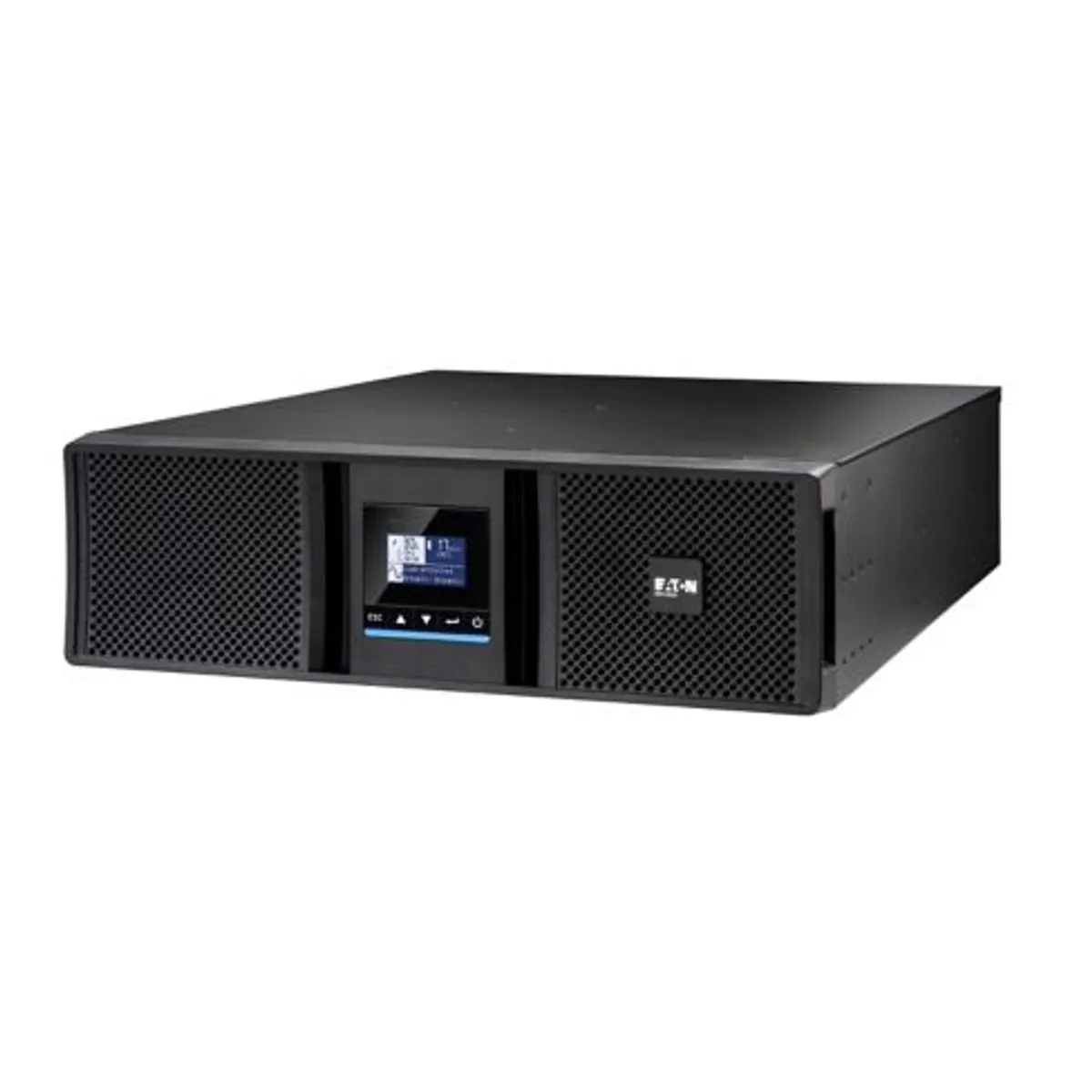 Eaton 9SX6KIRT3UG2 9SX 6000i RT3U G2 kimenetek: C13, C19, hardwire VRLA akkumulátor rack és torony 3U fekete #1