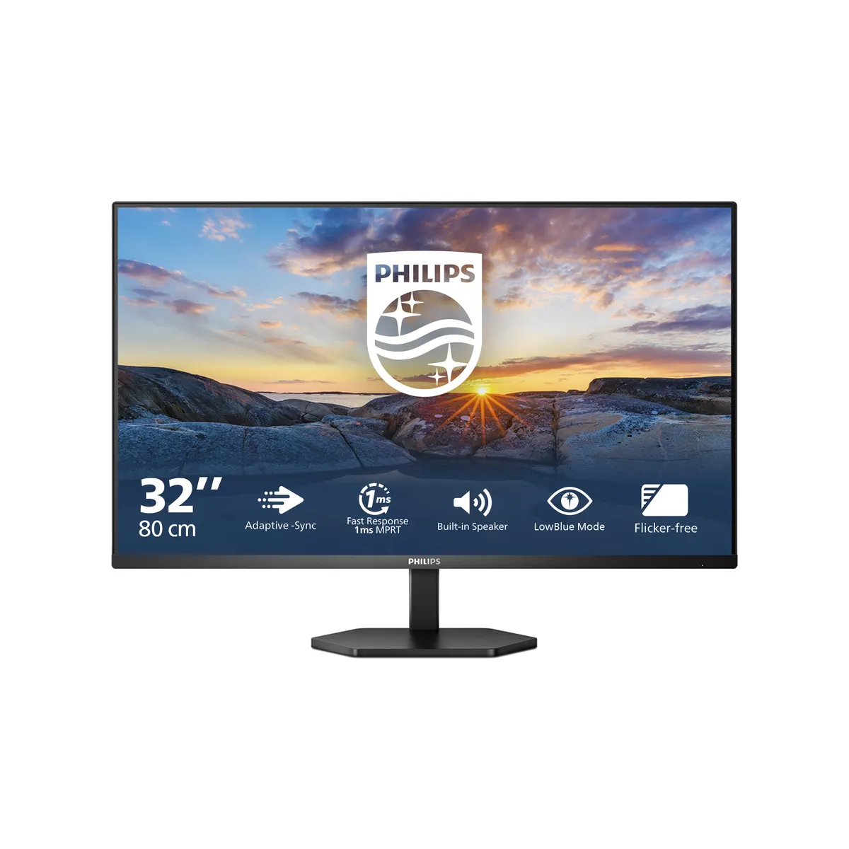 Philips 32E1N3100LA/00 3000-sorozat 31,5" Full HD LCD 1 ms 16:9 178°/178° VESA beépított hangszóró fekete #1