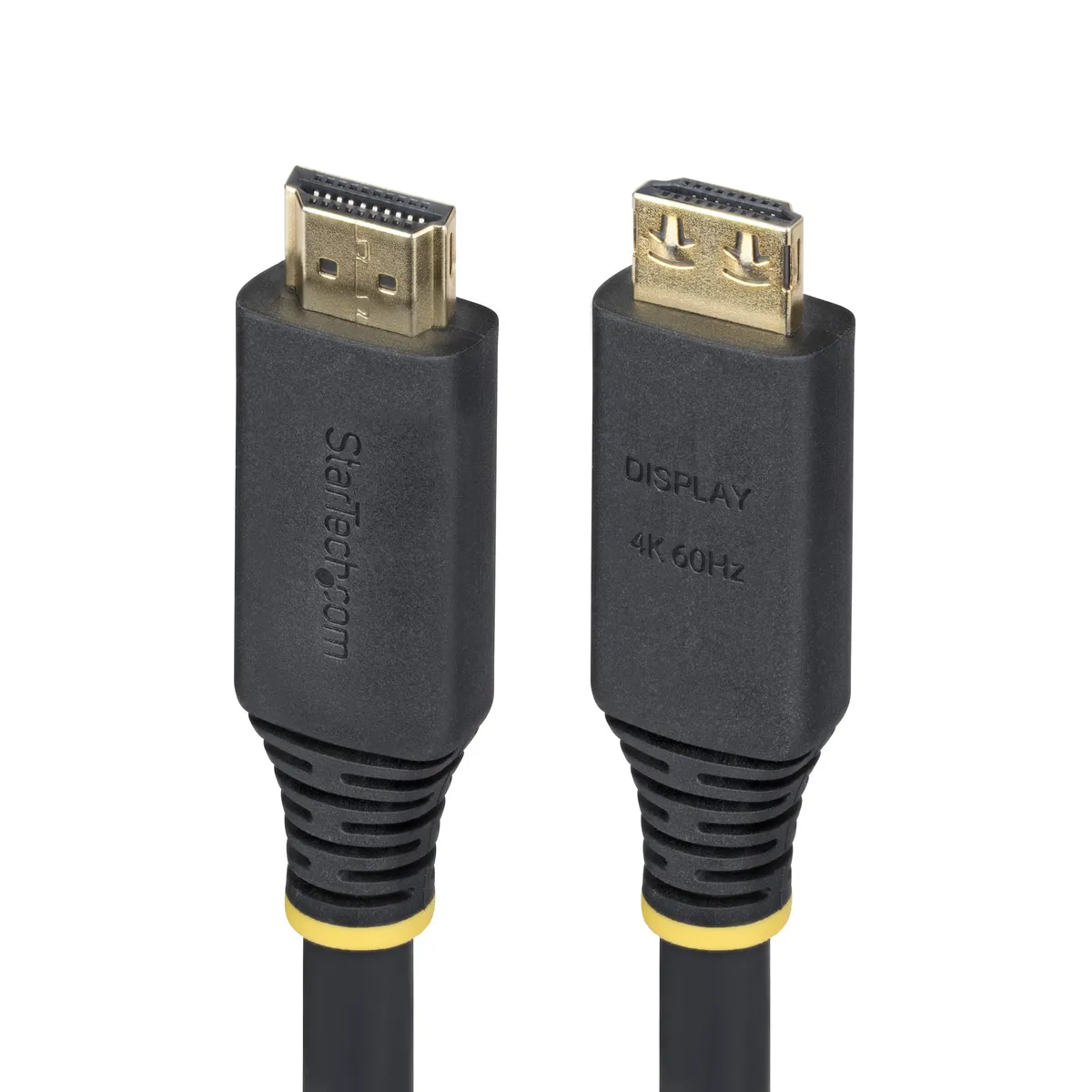 Startech.com HDMI2-CABLE-GRIP-35F HDMI 2.0 kábel Grip 10,6 m ARC arany érintkezők fekete #1
