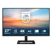 Philips 27E1N1800AE/00 27E1N1800AE ips led 4k 3840x2160 27\" 4 ms 178° beépített hangszórók vesa szerelés magasságigazítás fekete