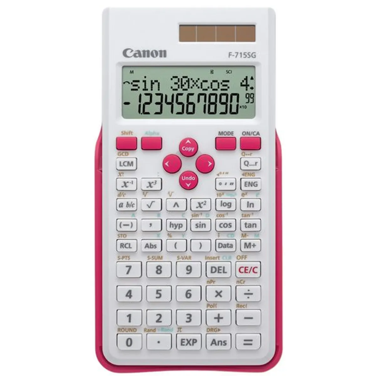 Canon 5730B002 F-715SG kétsoros LCD kijelző, 250 funkció, napelem és elem áramforrás, három színvariáns #1