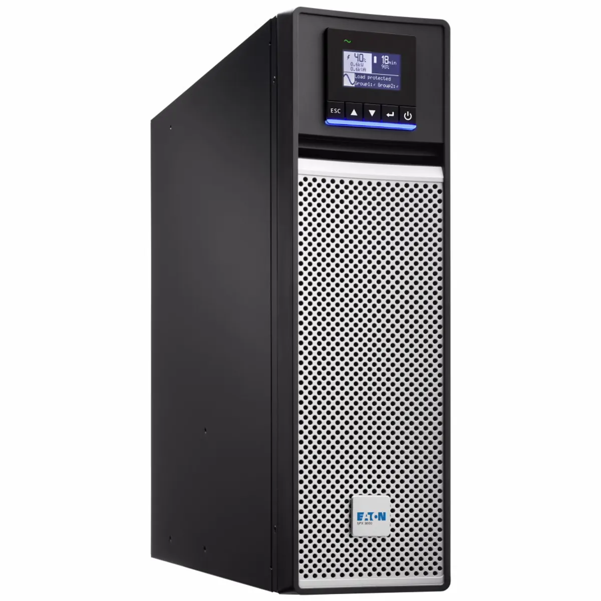 Eaton 5PX3000IRT3UG2 5PX 3000VA vonali interaktív 3U rack LCD USB 8 C13 és 1 C19 aljzat #1