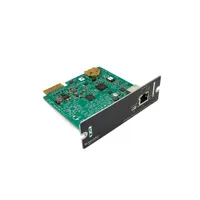 APC AP9640 hálózatkezelő kártya 3 BACnet IP HTTPS SSH SNMPv3 1Gbps Gigabit Ethernet IPv6 Modbus TCP Micro USB konzol