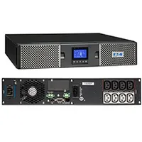 Eaton 9PX1000IRT2U 9PX 1000I RT2U online dupla konverziós 1000VA 1000W 8x C13 lcd avr usb rs232 rack-torony 2U #1