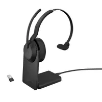 Jabra 25599-889-989 Evolve2 55 UC Mono Link380a töltőállvánnyal