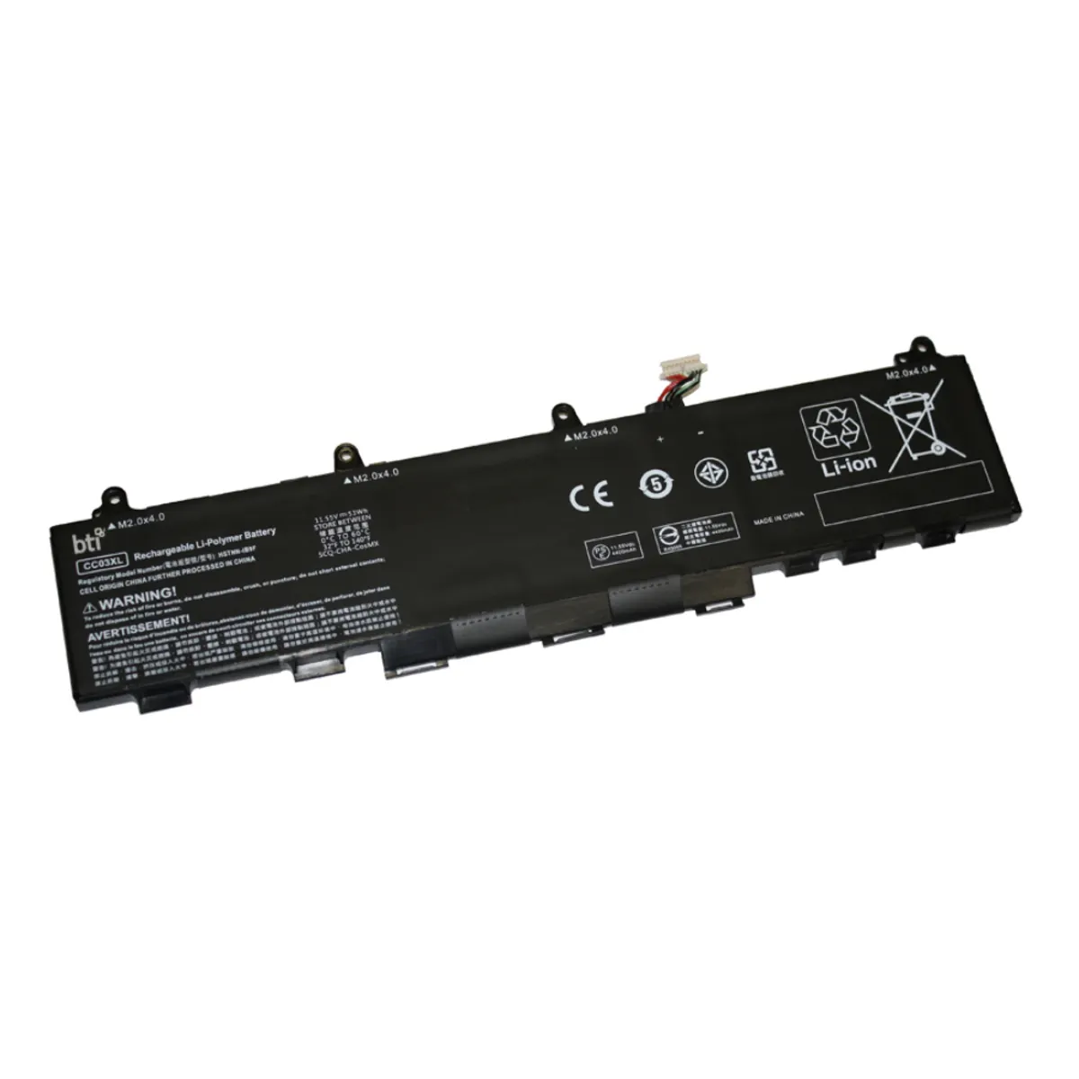 Origin Storage L78555-005-BTI 3-cell Li-ion akkumulátor HP EliteBook 830-835-840 11.55V 53Wh #1