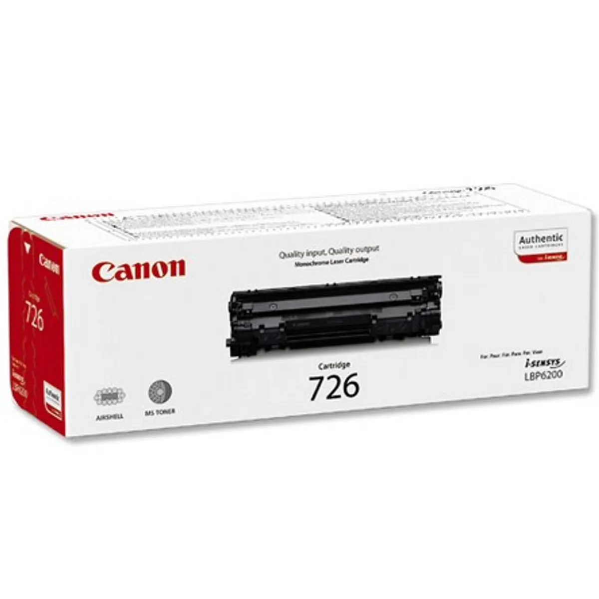 Canon 3483B002 CRG-726 fekete toner 2100 oldal eredeti #1