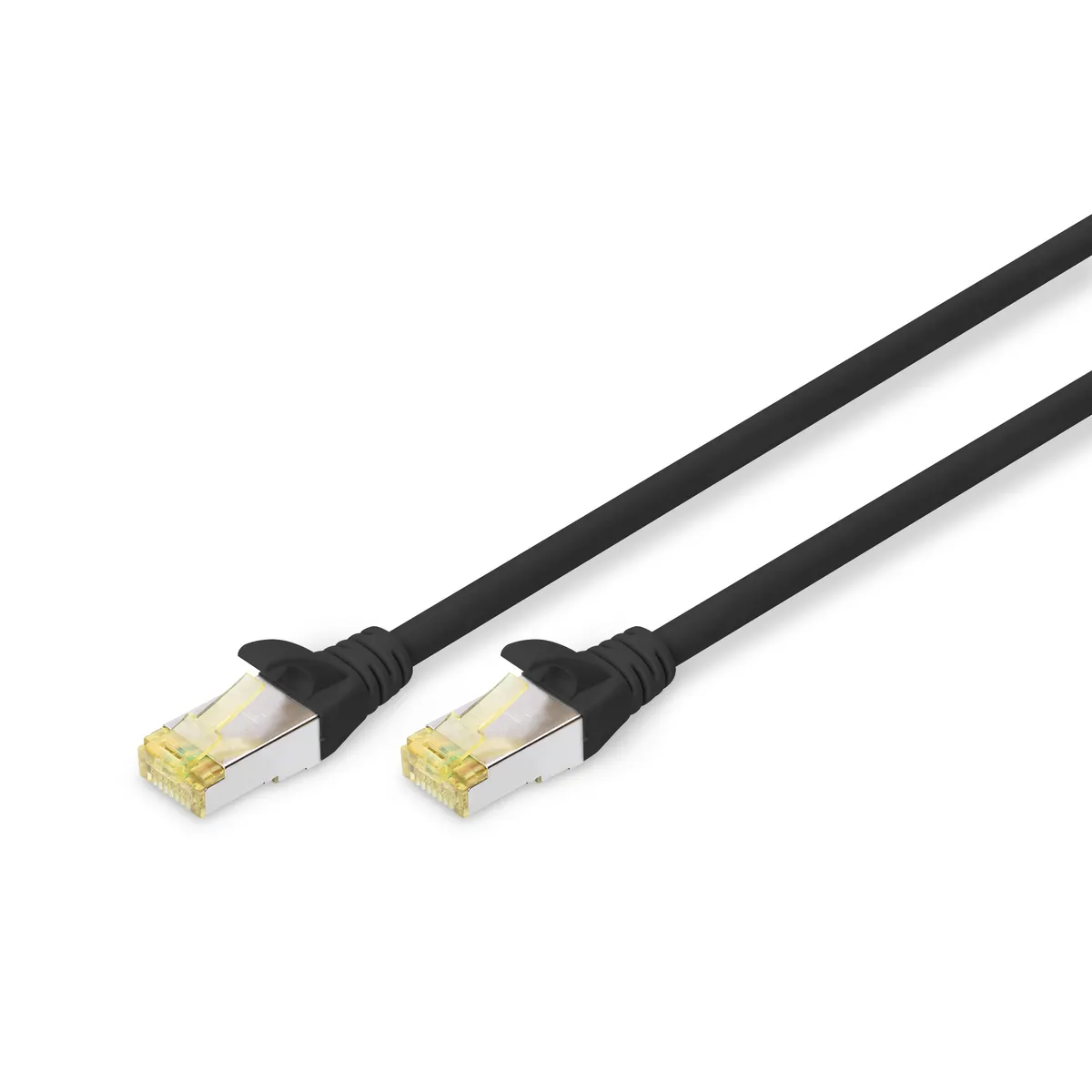 Assmann DK-1644-A-005BL Cat6a S-FTP patch kábel 0,5 m RJ-45-RJ-45 fekete #1