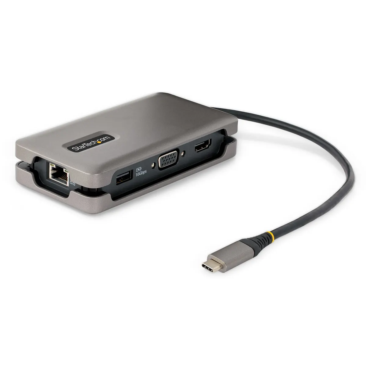 Startech.com DKT31CVHPD3 USB-C többportos dokkolóállomás HDMI VGA LAN 4K Ultra HD 100 W PD 0,32 m kábel #1