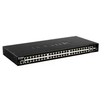 D-Link DGS-1520-52E 52-portos gigabites menedzselt kapcsoló 50 RJ-45, 2x 10G, 2x SFP L3