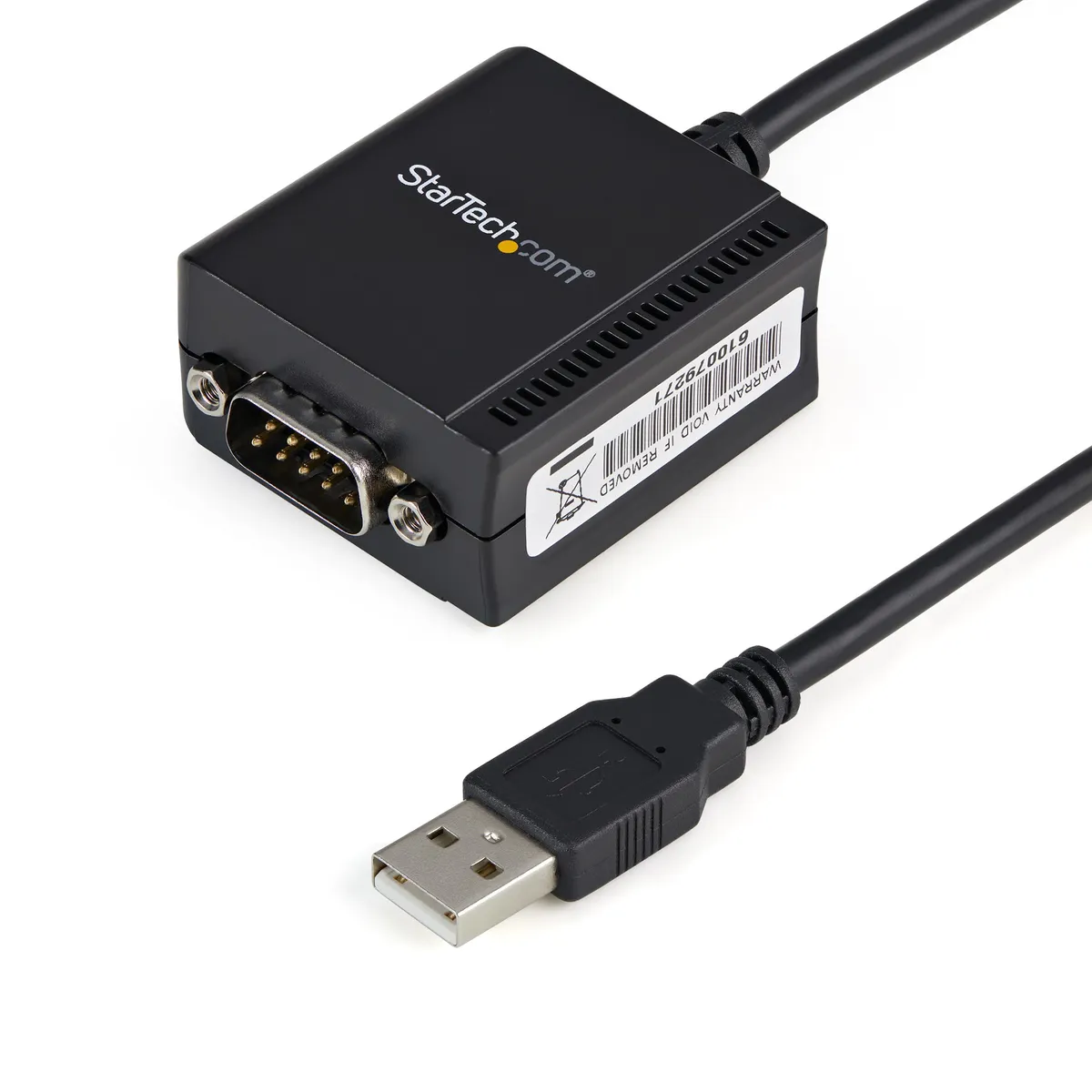 Startech.com ICUSB2321F USB-soros kábel DB-9 USB 2.0 A 0,2 m fekete #1