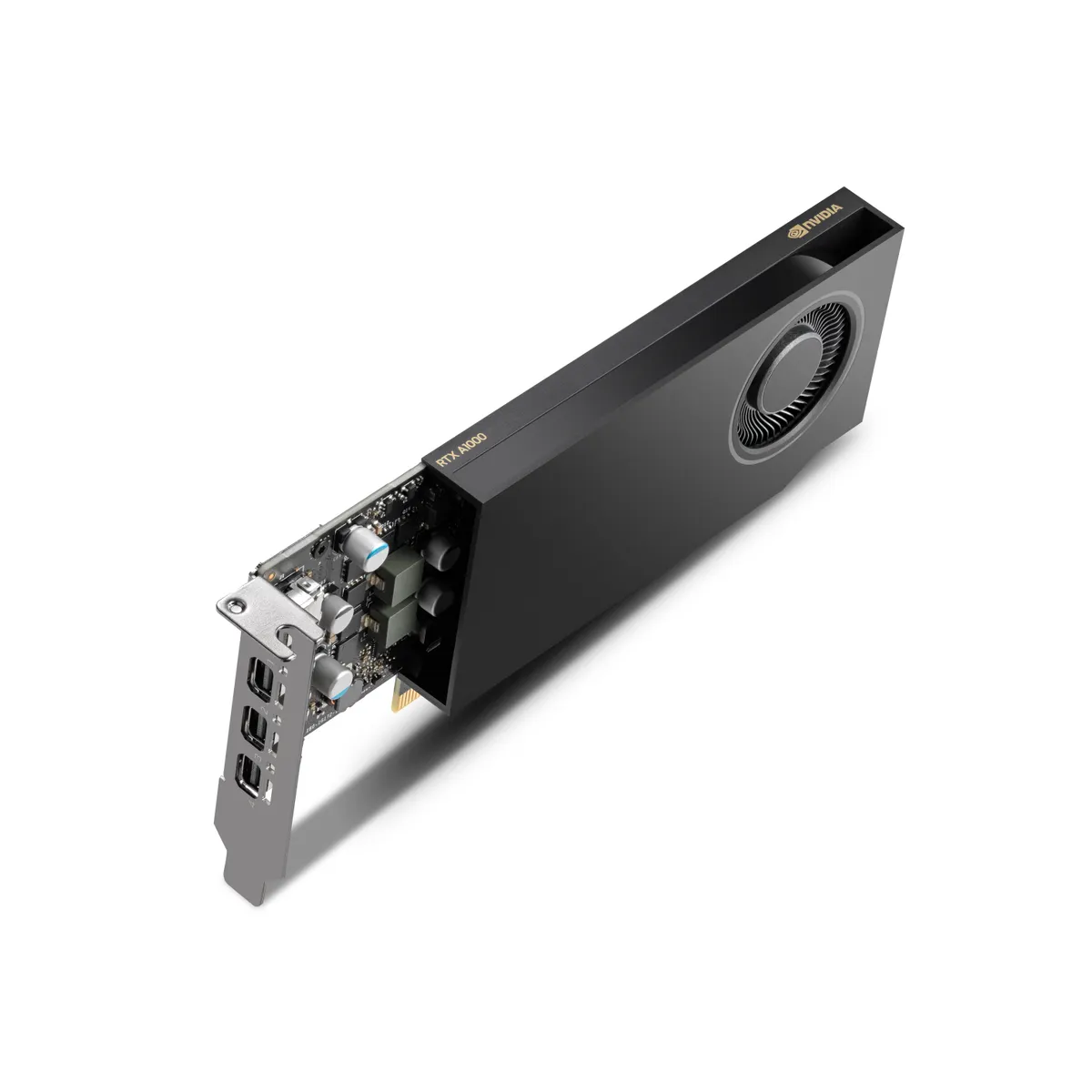 PNY VCNRTXA1000-SB RTX A1000 8GB GDDR6 128-bit PCIe 4.0 x8 LP 4x mDisplayPort 1.4a 50W #1