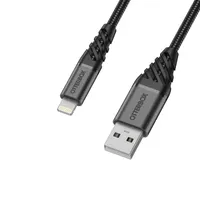 OtterBox 78-52644 Premium Lightning-USB-A kábel 2 m fekete