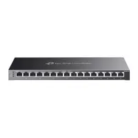 TP-Link SG2016P Omada 16-portos gigabites intelligens kapcsoló 8 portos PoE