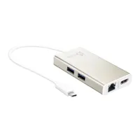 J5create JCA374-N USB-C Multi-Adapter HDMI Ethernet USB 3.1 Hub PD 60W #1