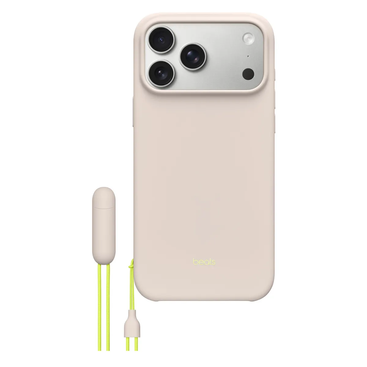 Apple MGTQ4LL/A Beats iPhone 17 Pro Max Kickstand tok MagSafe kameravezérlő mészkőszín #1