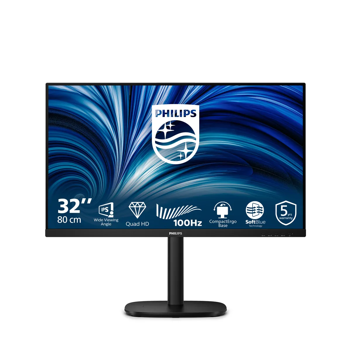 Philips 32B2N3500-00 SoftBlue quad hd kijelző 31.5" 2560x1440 100 Hz USB 3.2 Gen1 VESA magasságállítás #1