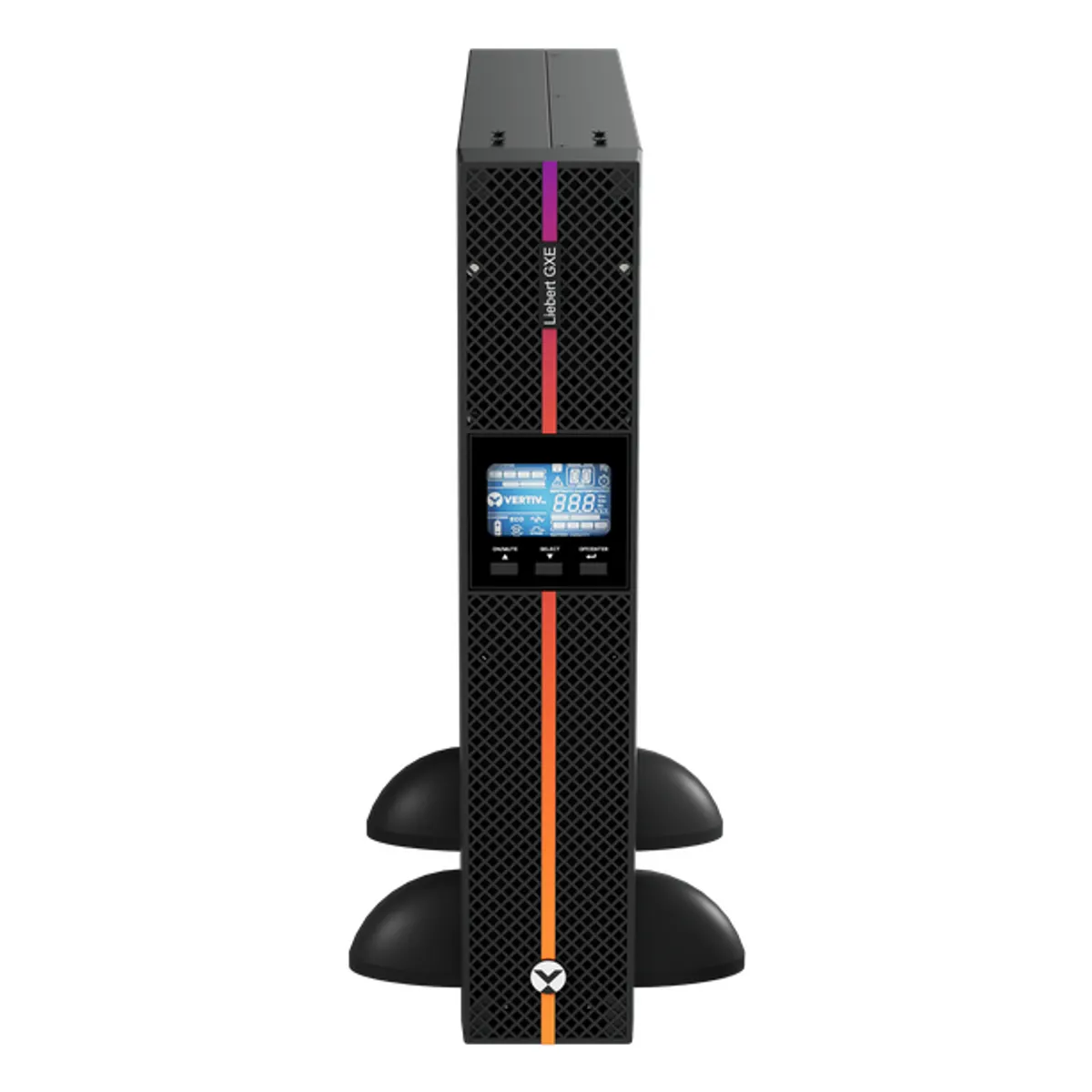 Vertiv GXE3-2000IRT2UXL Liebert GXE 2 kVA 1800 W dupla konverziós 8x C13 rack-torony 2U VRLA 230 V #1
