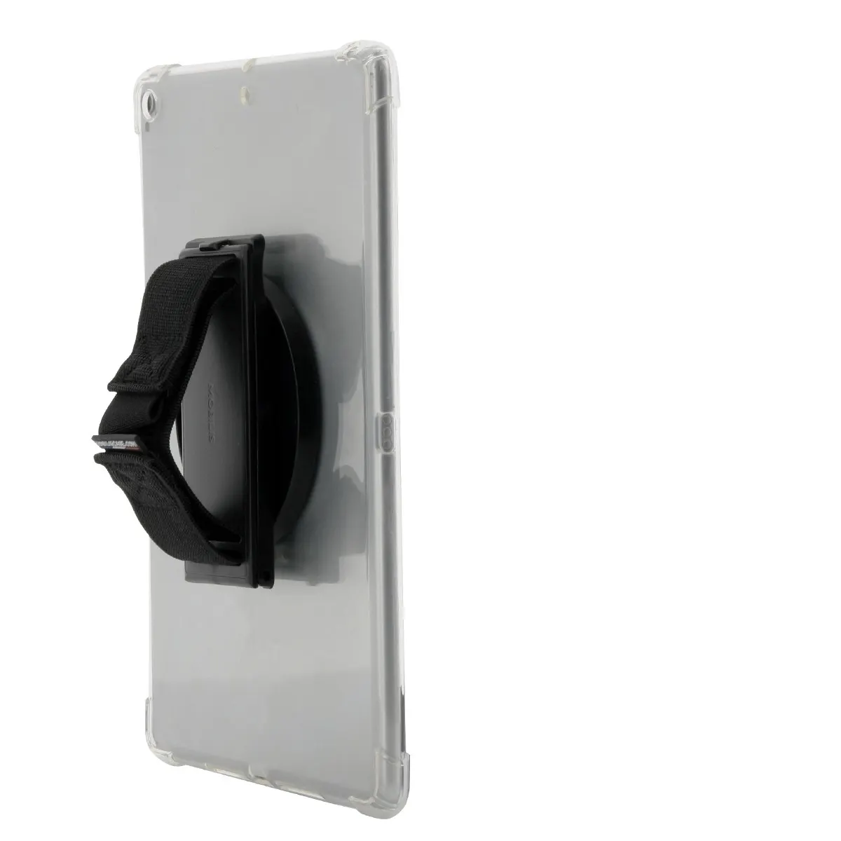 Mobilis 030005 Univerzális ragasztós forgó fogantyú tablethez kéztartó pánttal Fekete #1