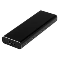 Startech.com SM2NGFFMBU33 külső M.2 SSD ház 1 meghajtó USB 3.0 fekete Micro-USB B