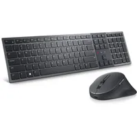 Dell 580-BBDC Premier collaboration KM KB900 RF és Bluetooth ollós billentyűzet Qwerty grafit egérrel