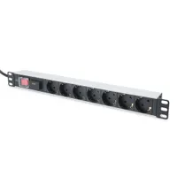 Assmann DN-95407 PDU rackmount 7 kimenet 2 m F típus 250V 50-60 Hz 4000W