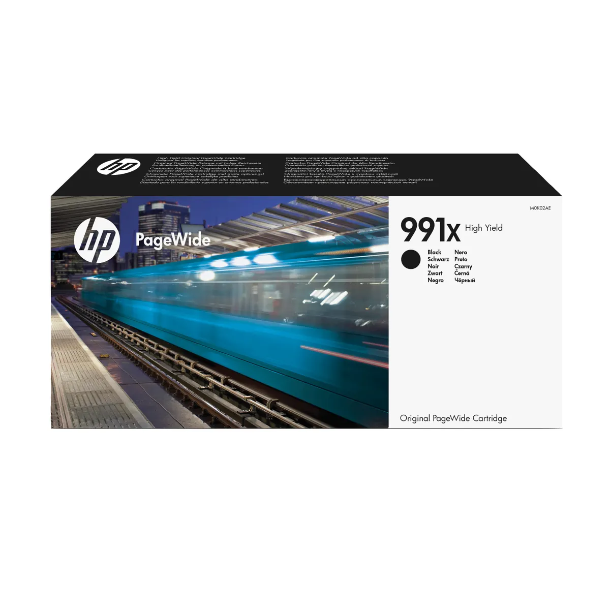 HP Inc. M0K02AE PageWide 991X eredeti fekete tintapatron 375 ml pigment alapú tinta 20000 oldal #1