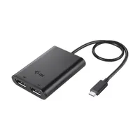 i-tec C31DUAL4K60DP USB-C duál 4K60 és 8K30 DP videó adapter