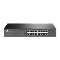 TP-Link TL-SG1016D 16 portos gigabites switch unmanaged, L2, asztali és rackbe szerelhető, energiahatékony