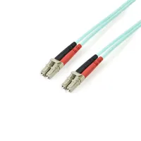 Startech.com A50FBLCLC5 Aqua Fiber patch kábel 5 m OM3 LC-LC 50 µm