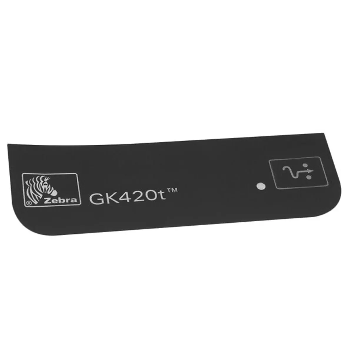 Zebra 105934-063 Névtábla GX420T fekete #1