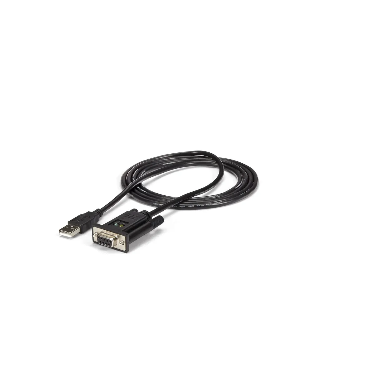 Startech.com icusb232ftn usb to serial dce adapter 1,7 m fekete #1