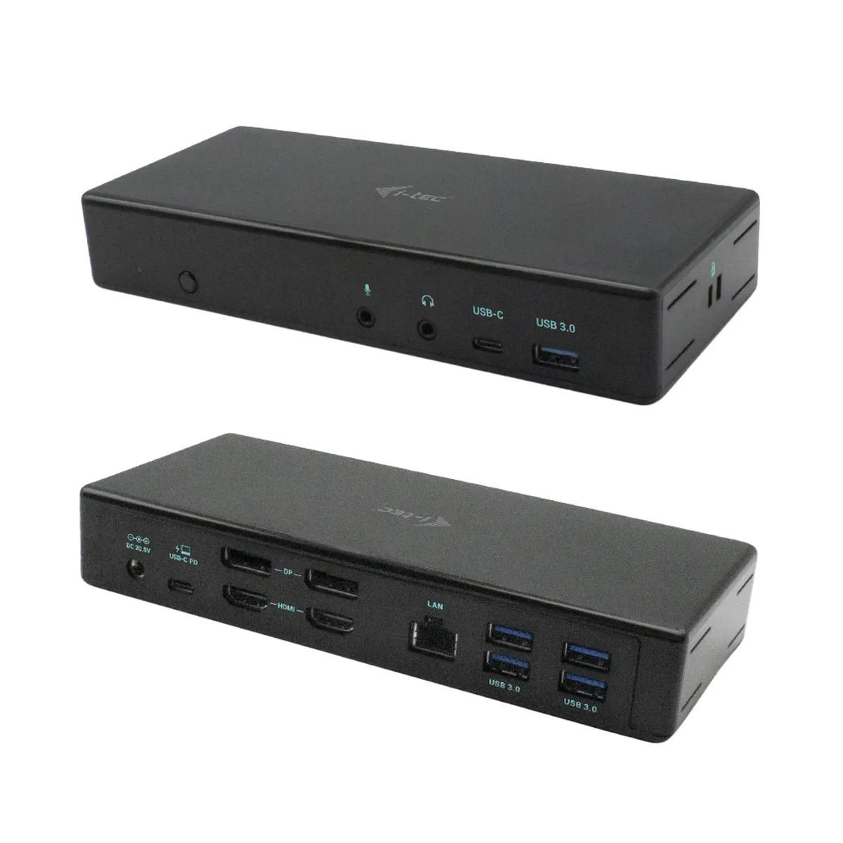 I-tec C31QUATTRODOCKPD Quattro kijelző dokkoló 85W PD, USB-C 3.2 Gen 1, 1Gb Ethernet, 2560x1440, Kensington zár #1