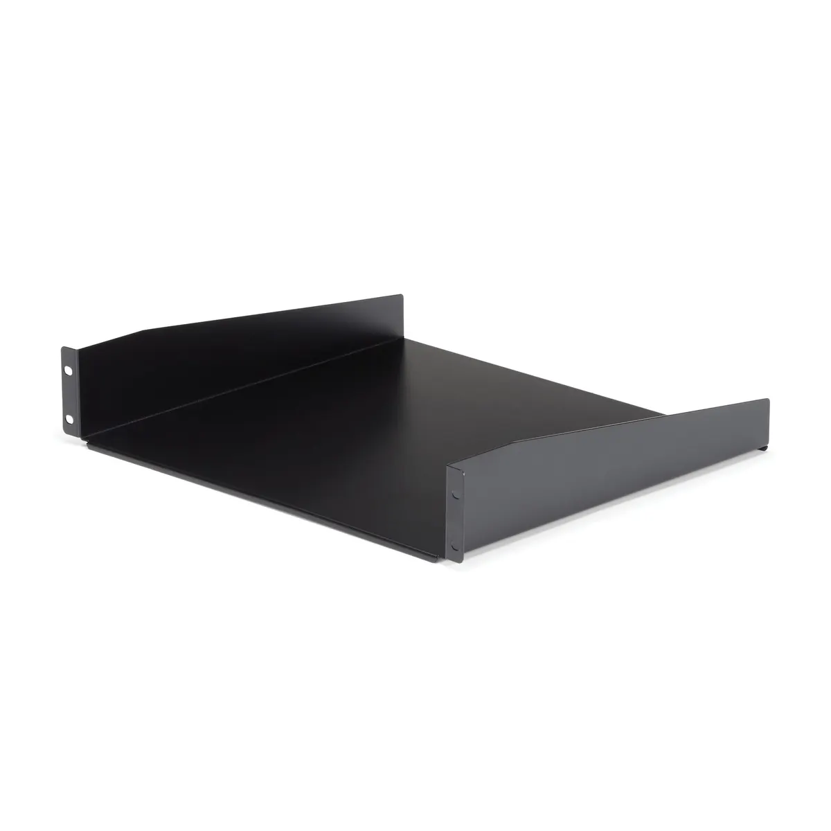 Startech.com CABSHELF 2U 19" rack polc fekete acél #1