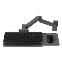 Ergotron 45-685-293 LX Pro billentyűzetrögzítő tálca szürke maximális súlykapacitás 2,3 kg