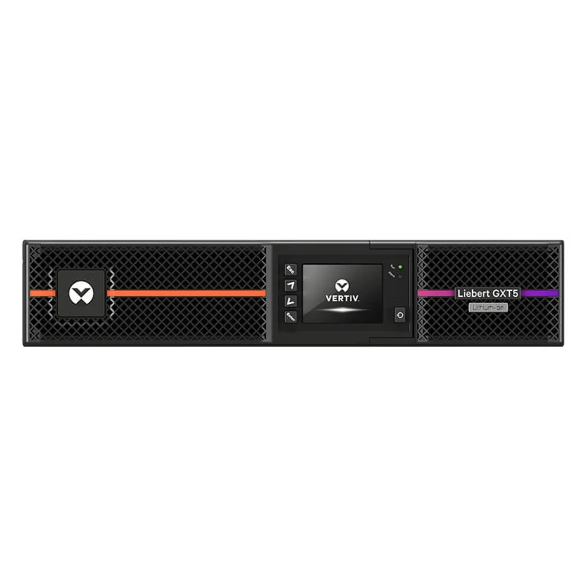 Vertiv GXT5LI-2000IRT2UXLN Liebert GXT5LI 2000VA dupla konverziós online Li-ion 8 C13 torony fekete 2U #1