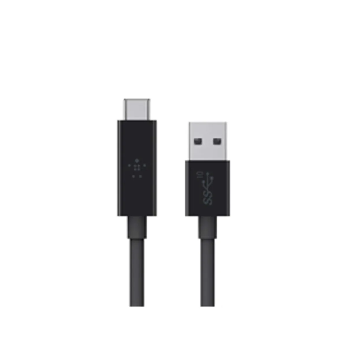 Belkin F2CU029BT1M-BLK USB-C és USB-A kábel 1 m USB 3.2 Gen 2 fekete #1