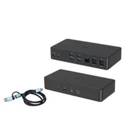 I-tec CADUAL4KDOCKPD2 Duál 4K kijelző dokkoló Gen2 USB-C PD100W Gigabit Ethernet 150W táp